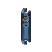 The MAGEASY ODYSSEY Ultimate Edition Apple Watch Case (Blue) is engineered with precision to perfectly accommodate the side button and Digital Crown of your Apple Watch. The case ensures a snug fit around these essential components, allowing seamless access and operation.